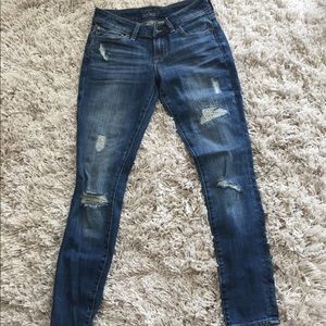 Distressed Skinny Jeans Lucky Brand